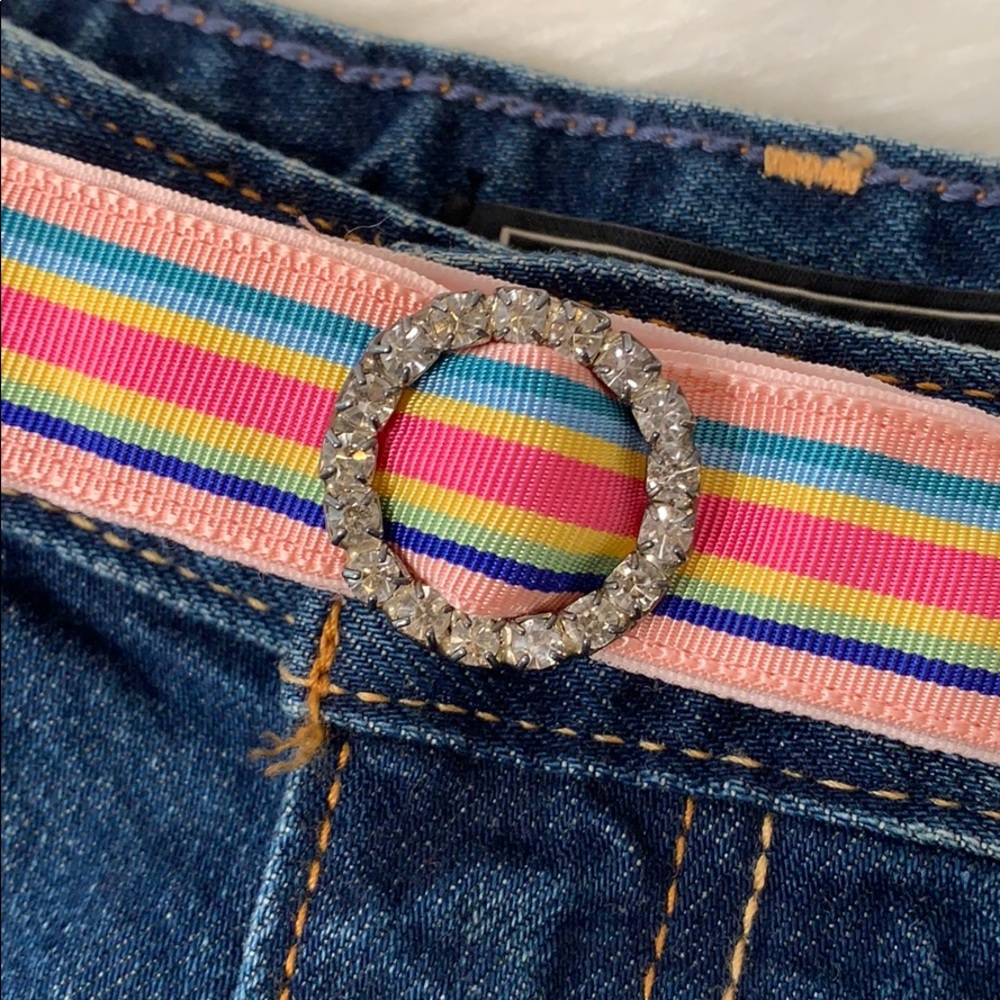 Stripes & Rhinestones Belt - Picture 7 of 7